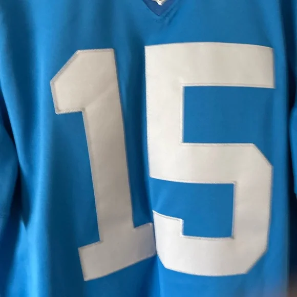 NFL Blue and Silver Men's Jersey